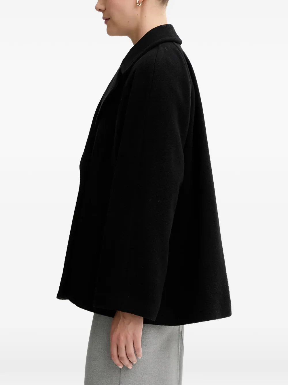  Marc O'polo Double-breasted Coat - Black 