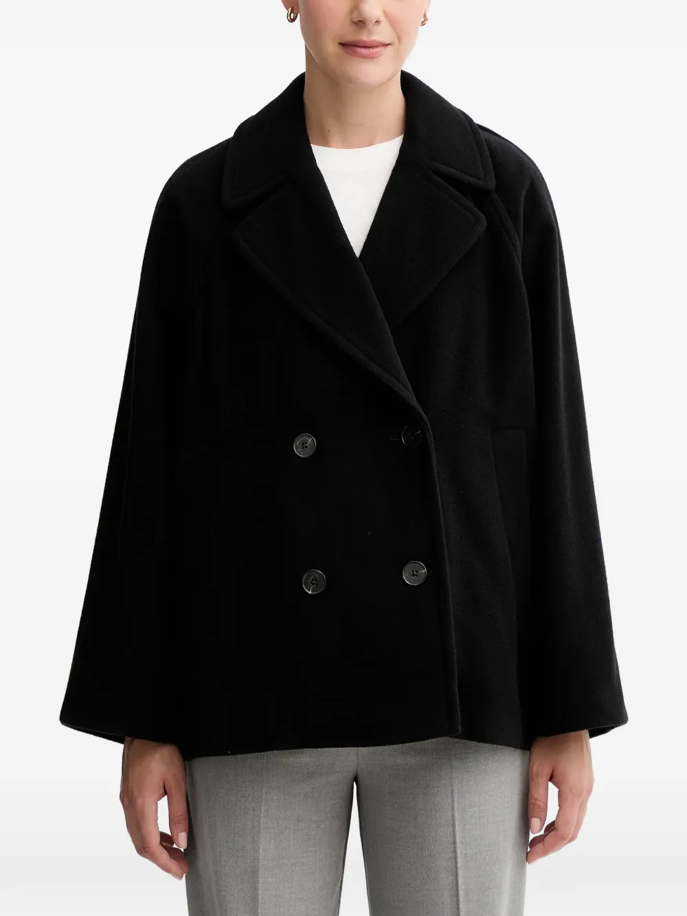Marc O'Polo double-breasted coat | negro | Image 1