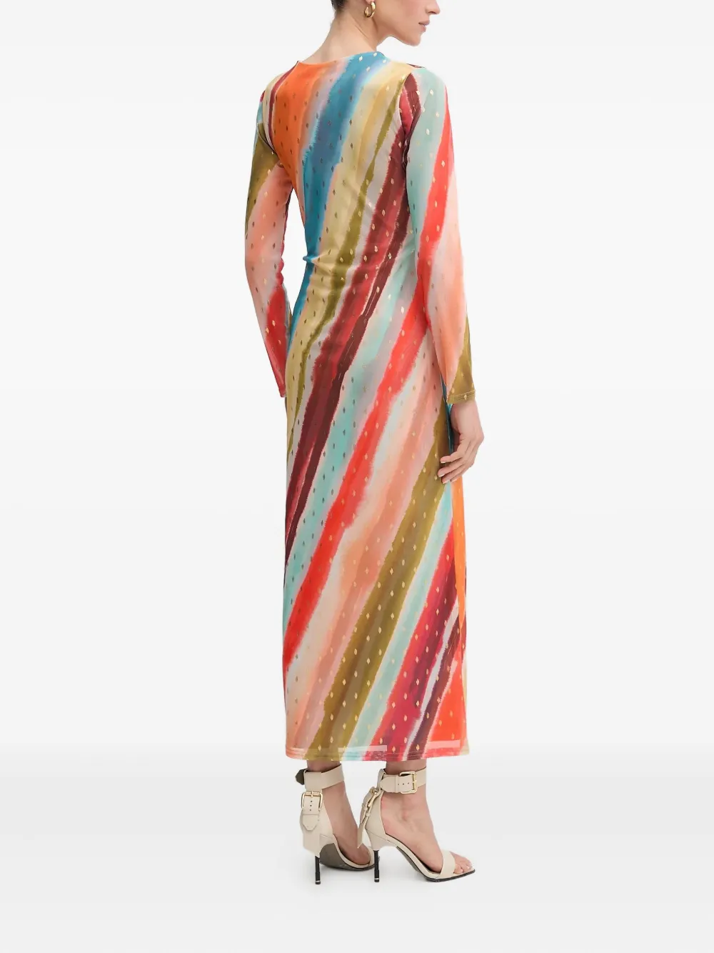 Never Fully Dressed Knot Maxi Dress In Black