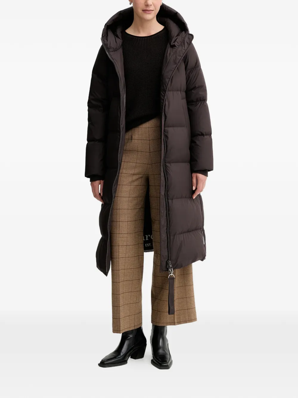 Marc O'Polo checked-pattern trousers | Straight-Leg Pants | Image 2