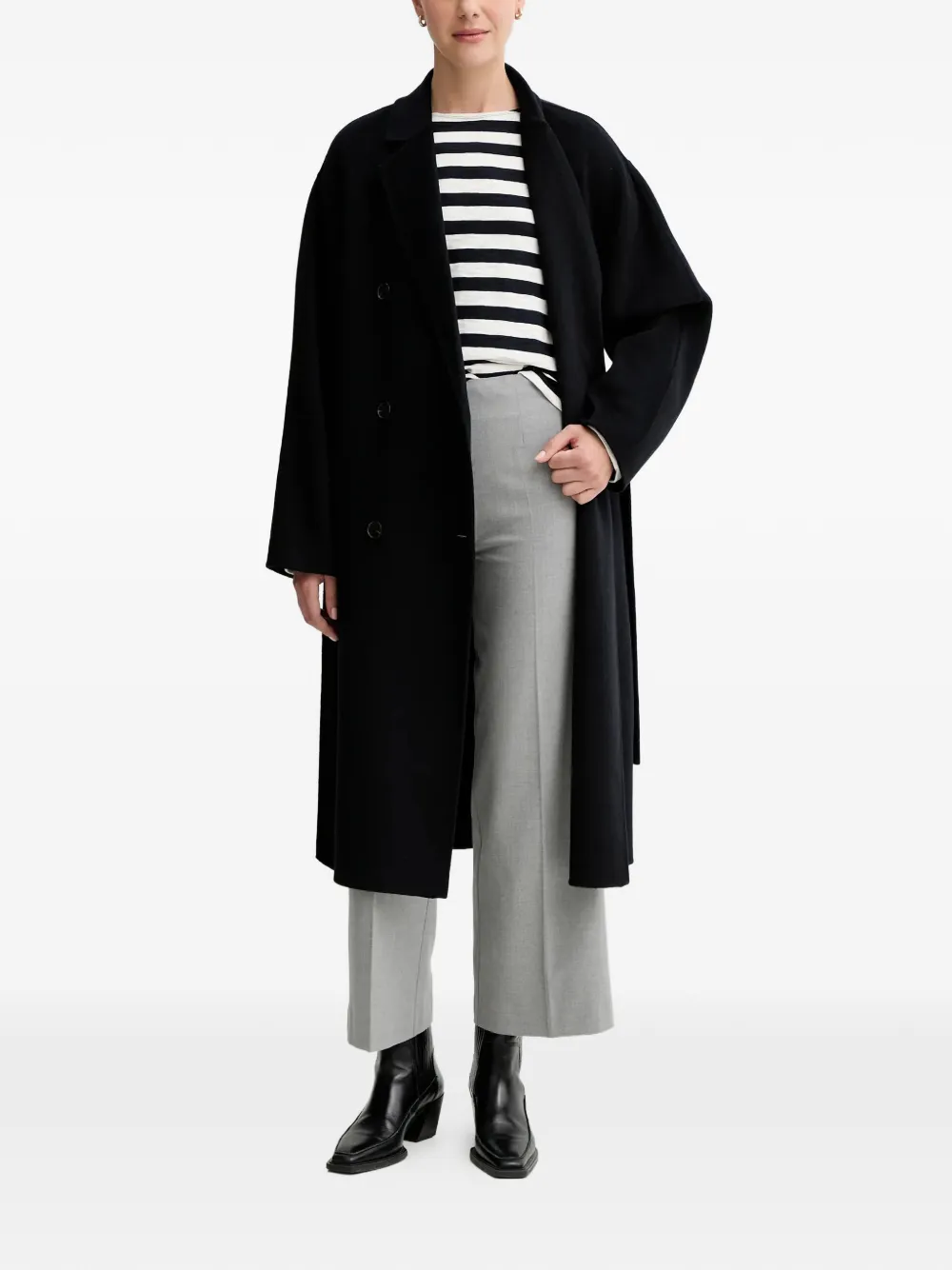 Marc O'Polo back-pocket trousers - Grijs