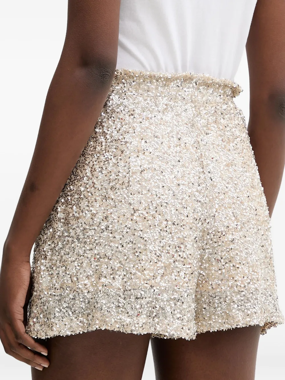 NEVER FULLY DRESSED sequin-embellished shorts | Short Shorts | Image 2