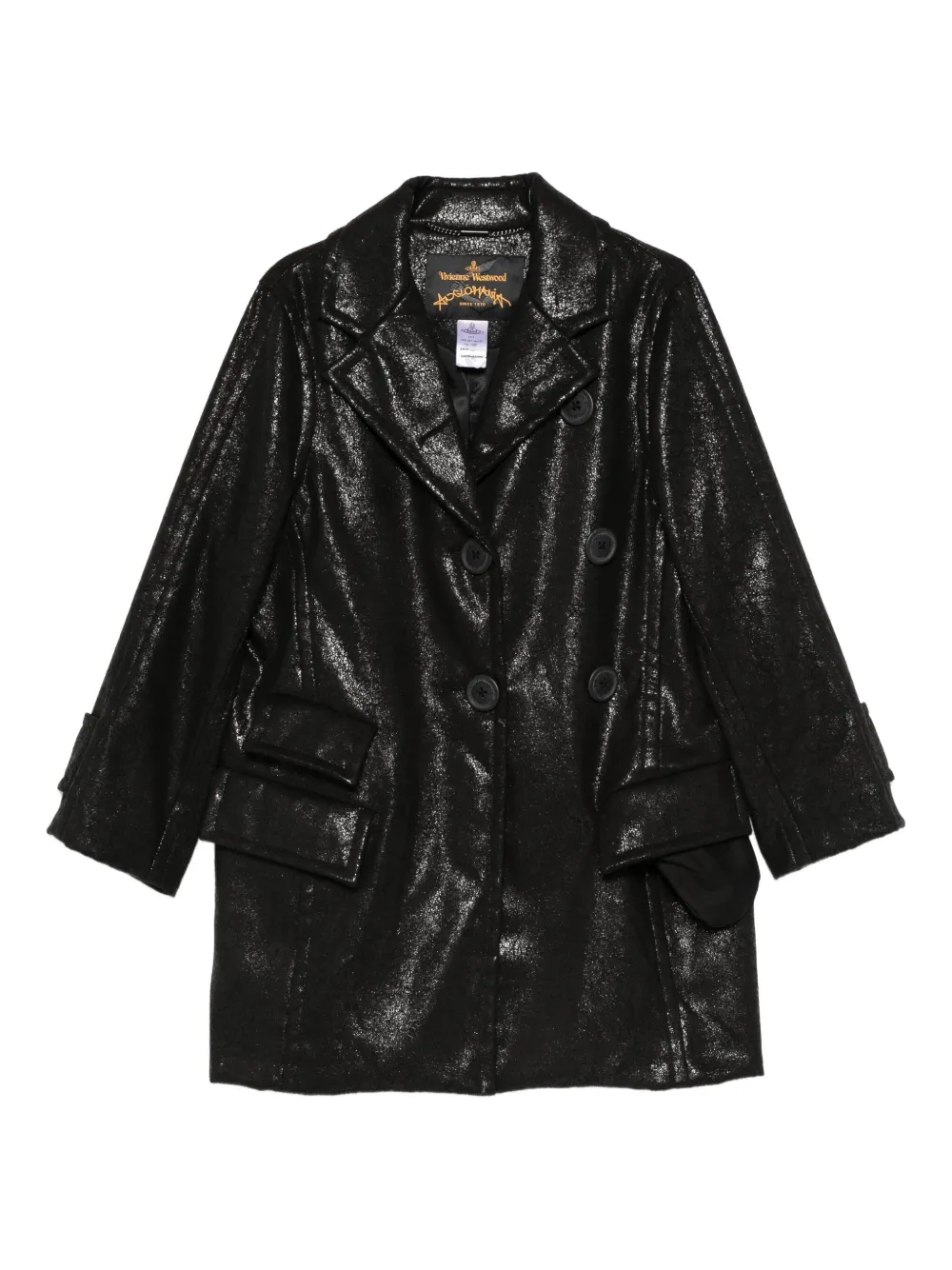 Vivienne Westwood Pre-Owned abrigo con doble botonadura | negro | Image 1