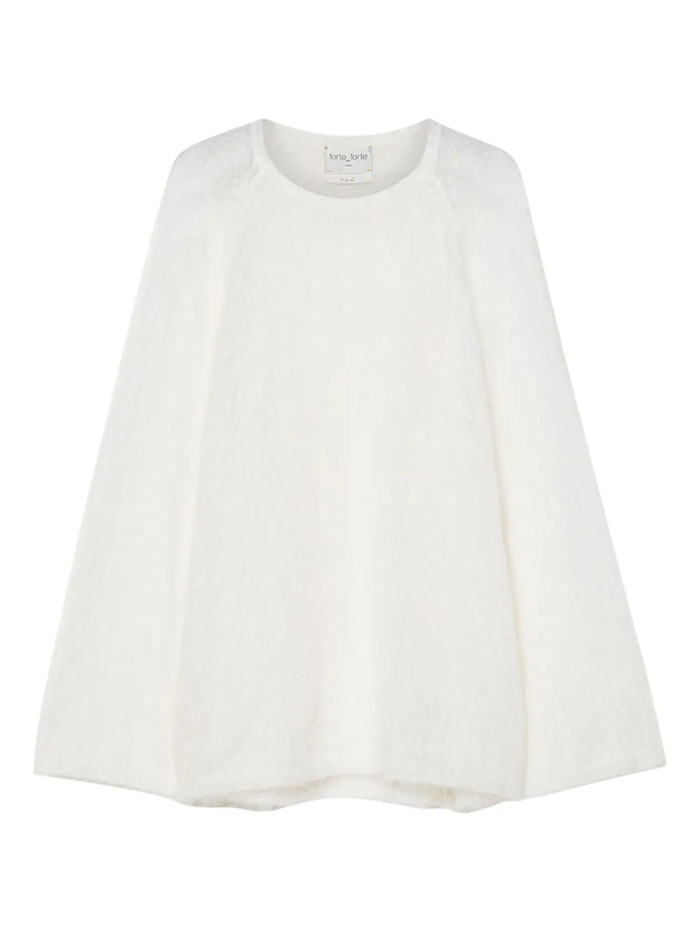 Forte Forte Crew-neck Sweater In White