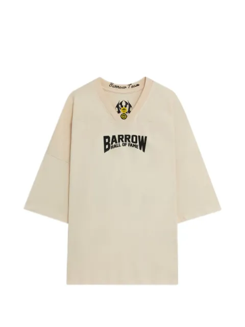BARROW T-shirt met V-hals en print