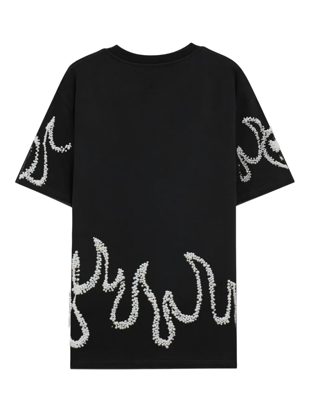 Barrow Embellished-detail T-shirt In Black