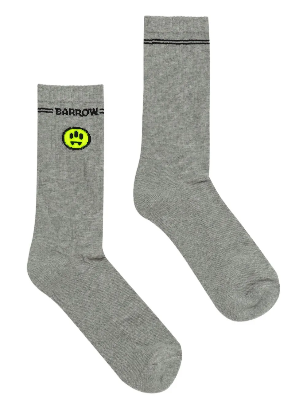 BARROW Drie paar sokken met grafische logoprint Zwart