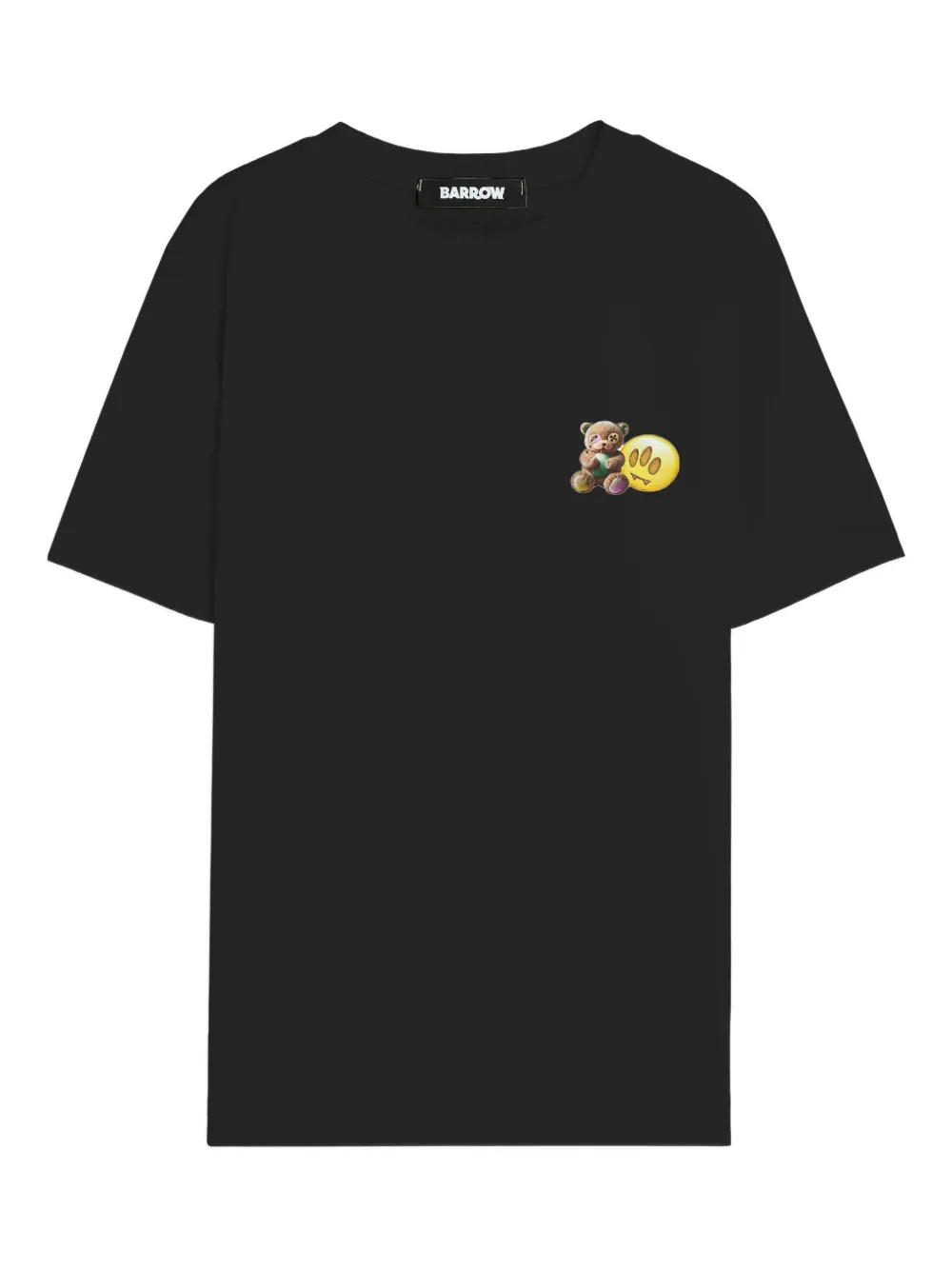 BARROW ベアプリント Tシャツ - ブラック BARROW ベアプリント Tシャツ - ブラック
