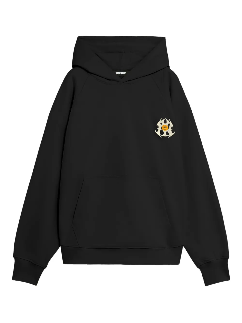 BARROW graphic-embroidery hoodie | Black | Image 1
