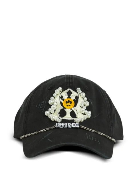 BARROW pearl-embellished baseball cap