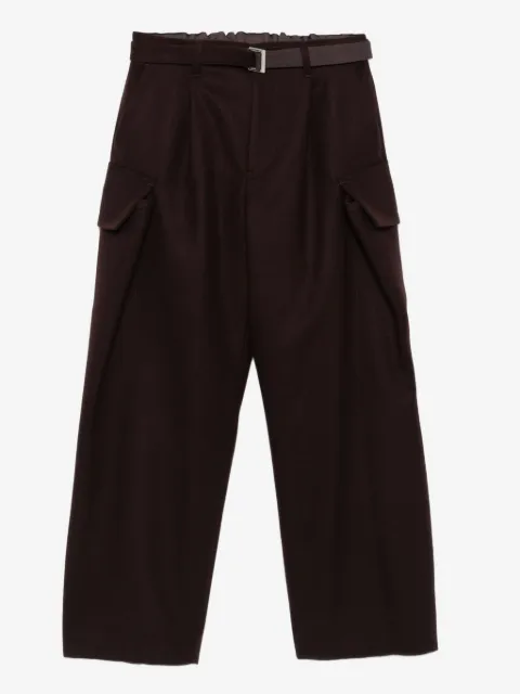 sacai ベルテッド カーゴパンツ