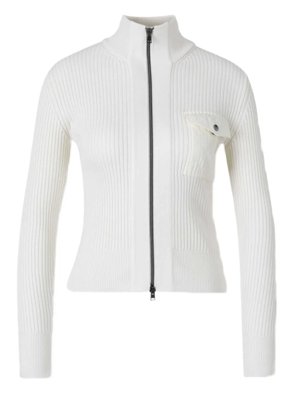 Herno ribbed-knit cardigan | White | Image 1
