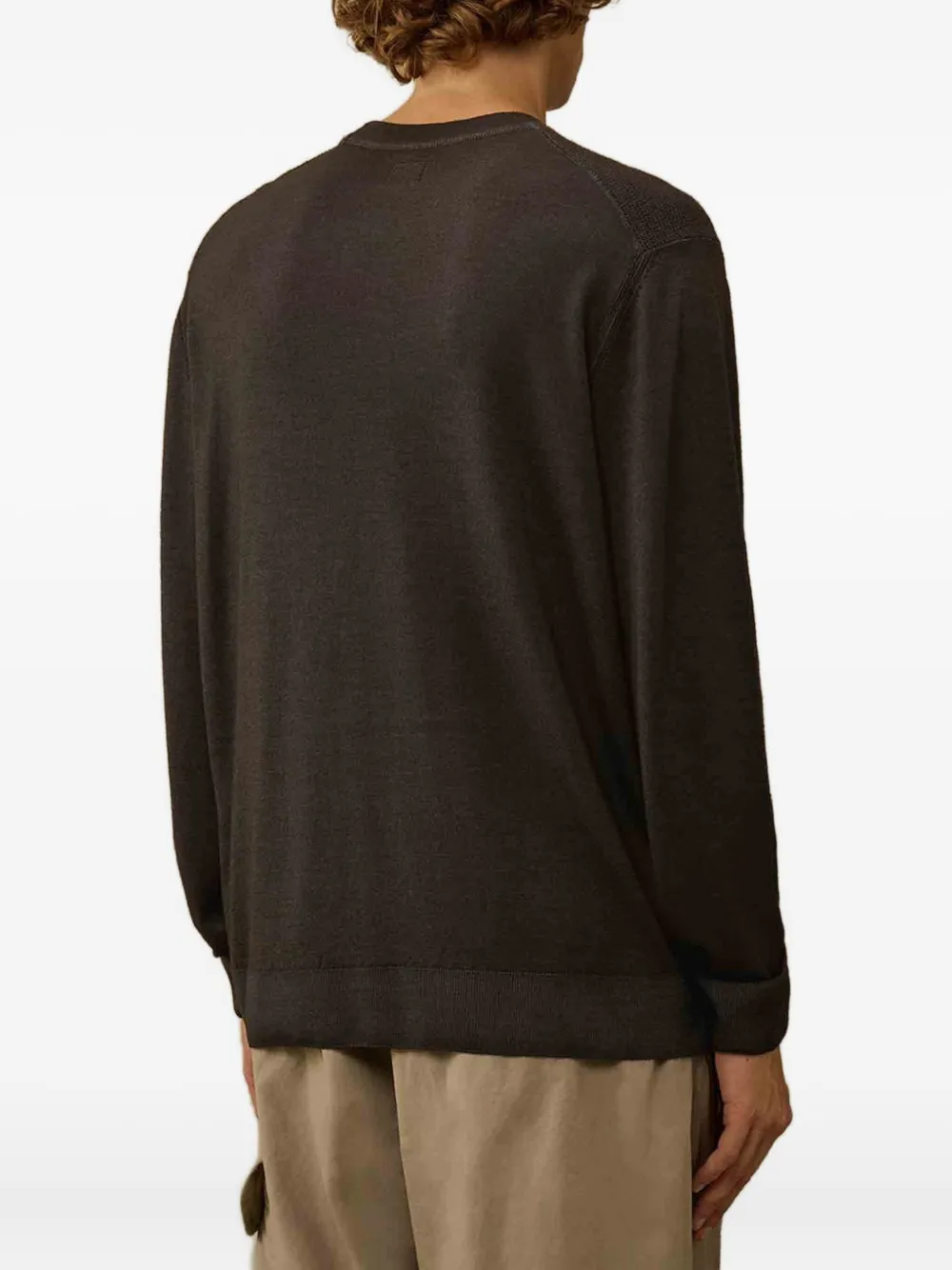C.P. Company Lens-detail sweatshirt - Bruin