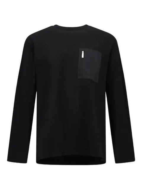 Laminar pocket-detail long-sleeve T-shirt