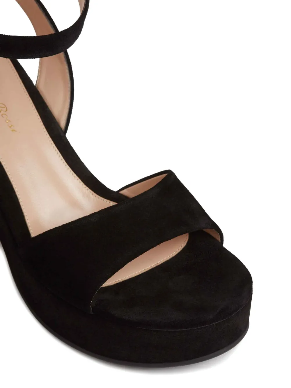 Gianvito Rossi 55mm block-heel ankle-strap sandals Black