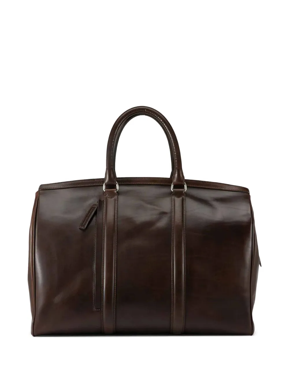 Officine Creative Leather Tote Bag In Brown
