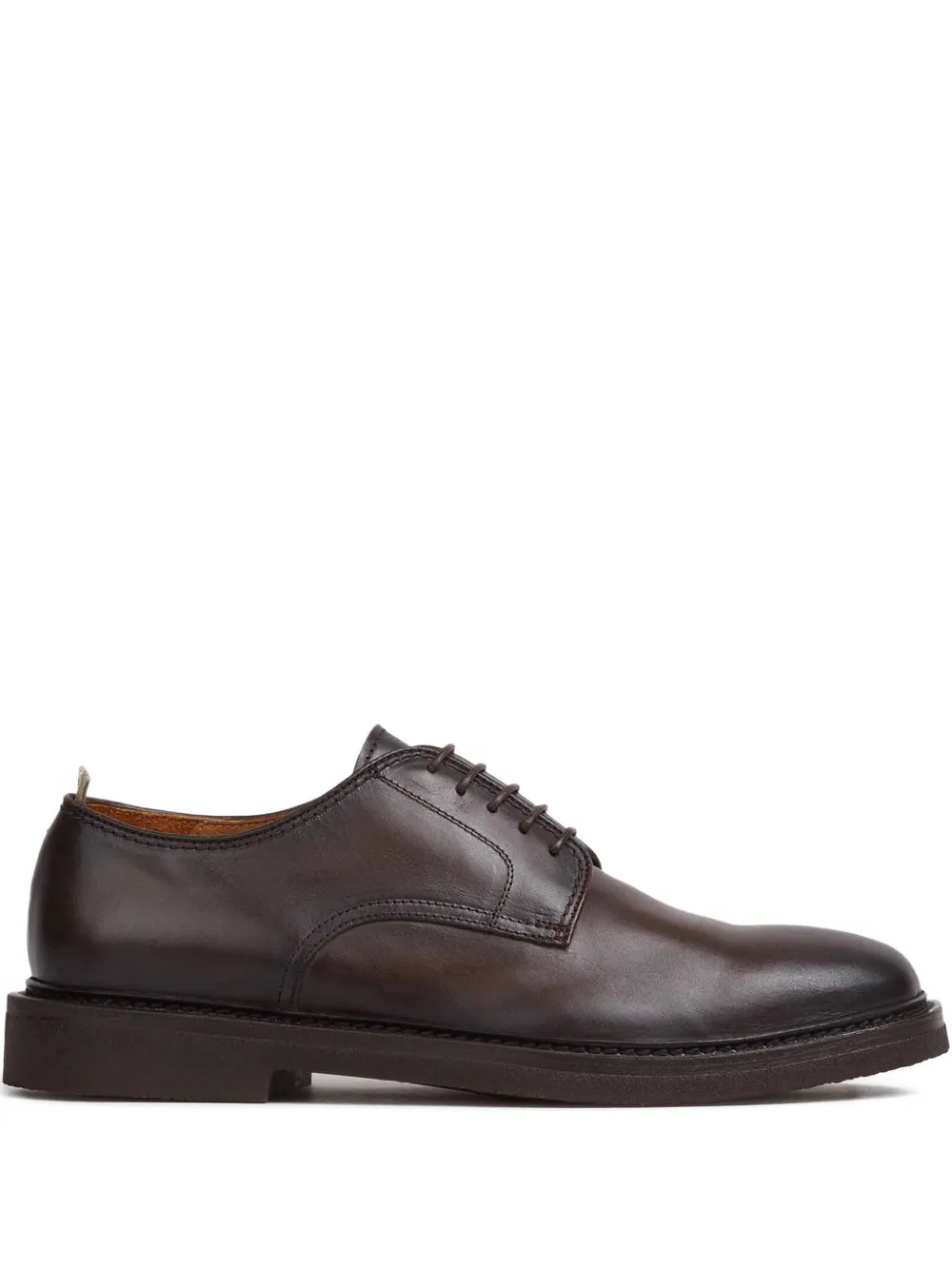 Officine Creative lace-up leather derby shoes - ブラウン Officine Creative lace-up leather derby shoes - ブラウン