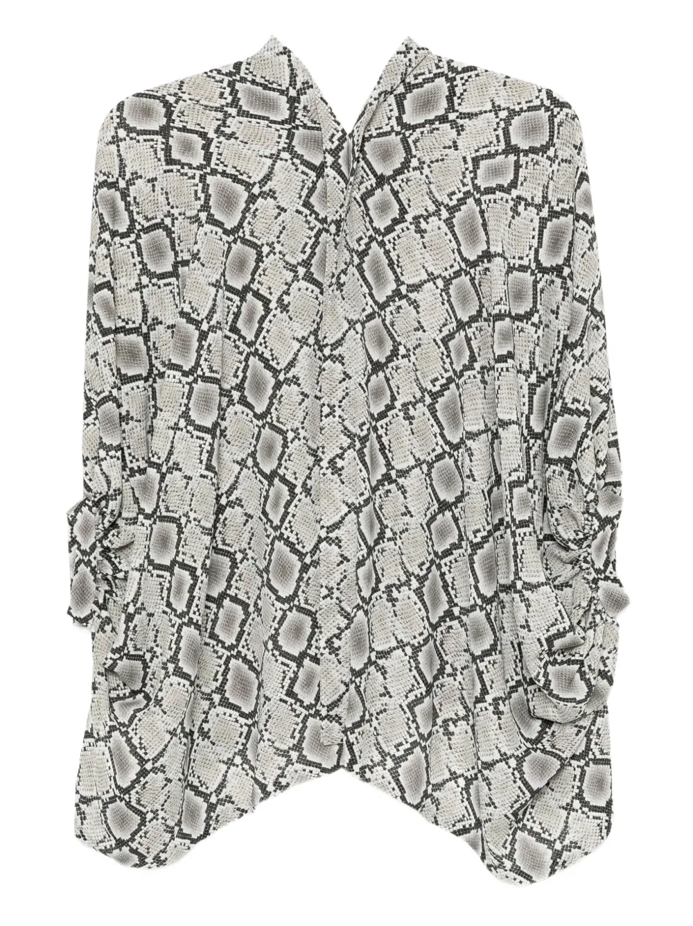 Junya Watanabe Top met slangenprint - Grijs