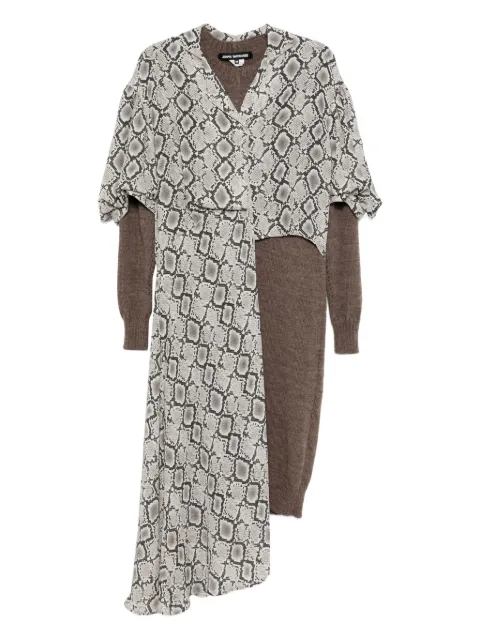 Junya Watanabe all-over graphic print dress