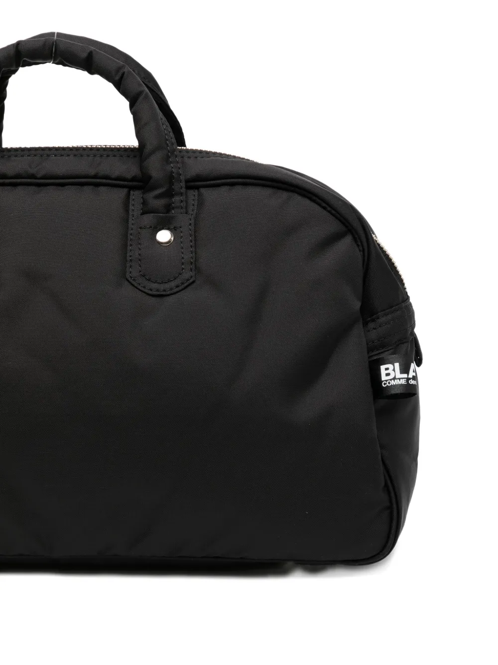 Black Comme Des Garçons X Porter Yoshida Zipped Tote Bag In Black