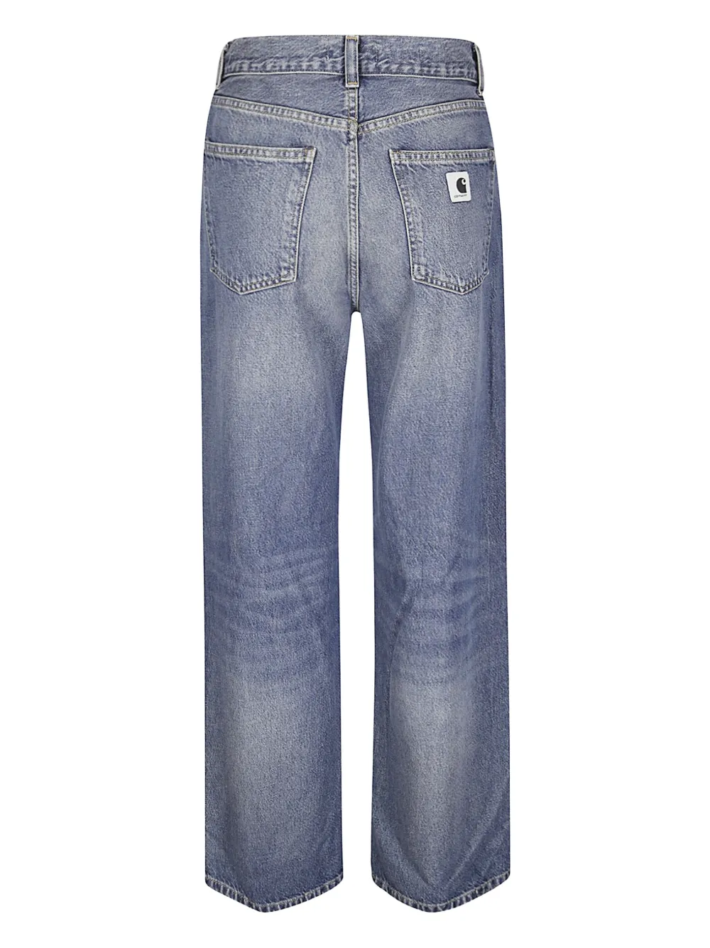 Carhartt WIP Jeans met vijf zakken - Blauw