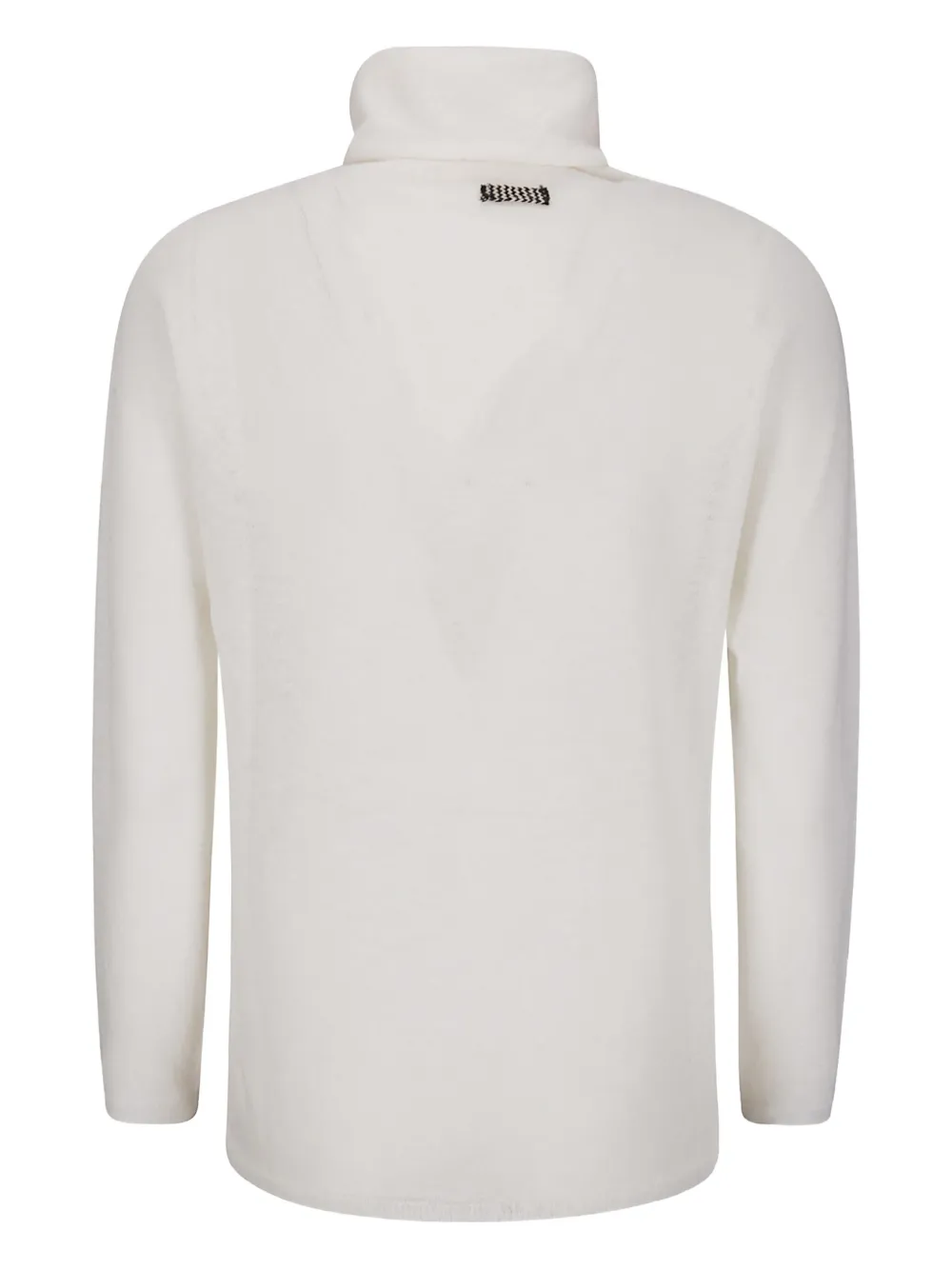 Archivio B Turtleneck Cashmere Sweater In Animal Print