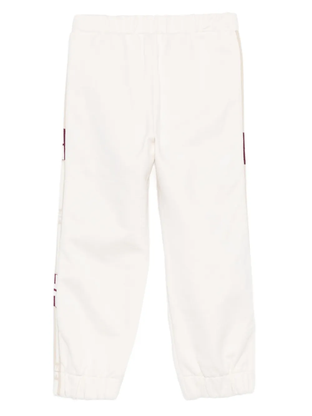 Elisabetta Franchi Logo-tape Track Pants In White