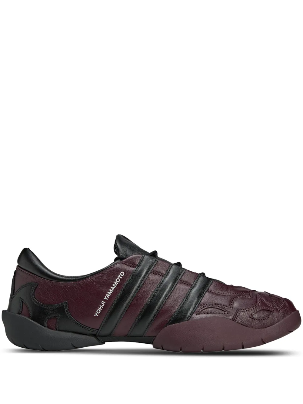 Y-3 Regu 2002 leather sneakers Brown