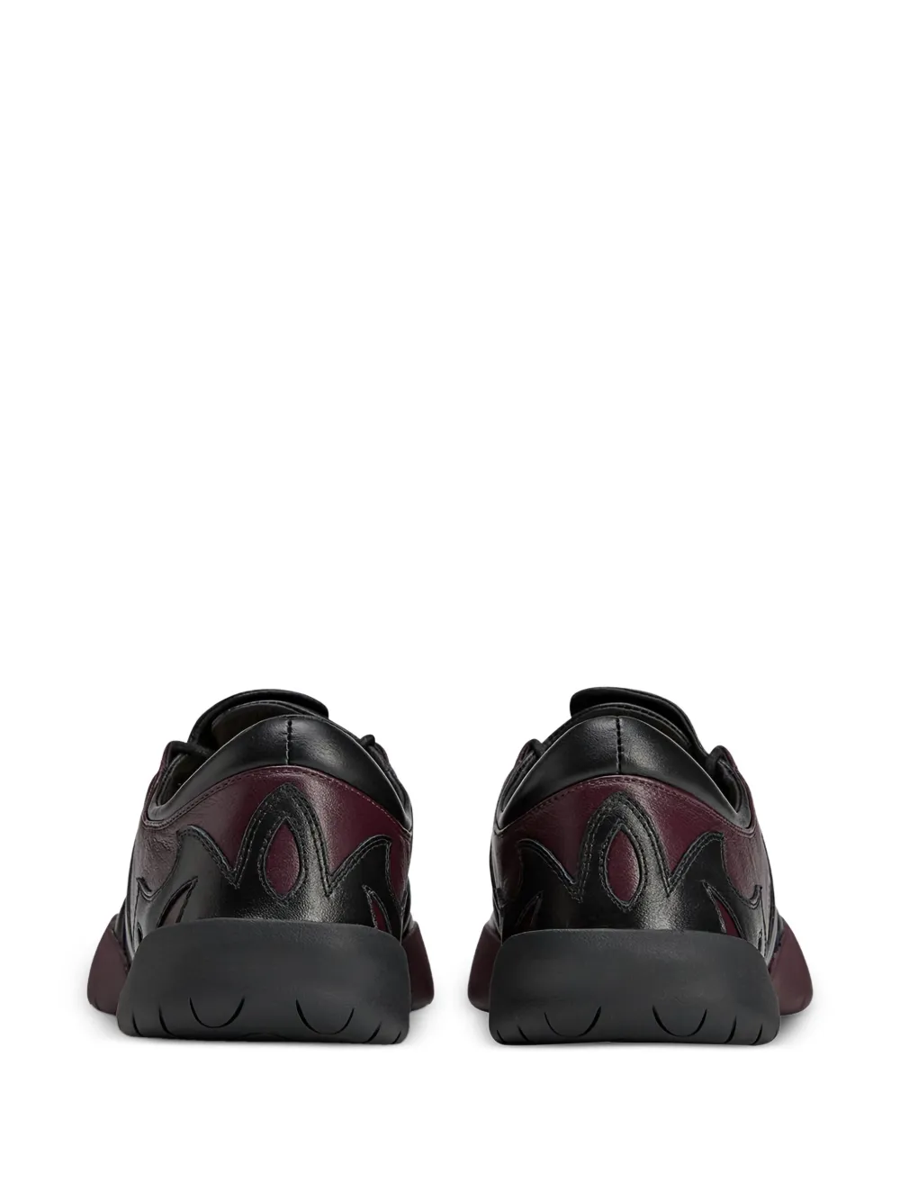 Y-3 Regu 2002 leather sneakers Brown