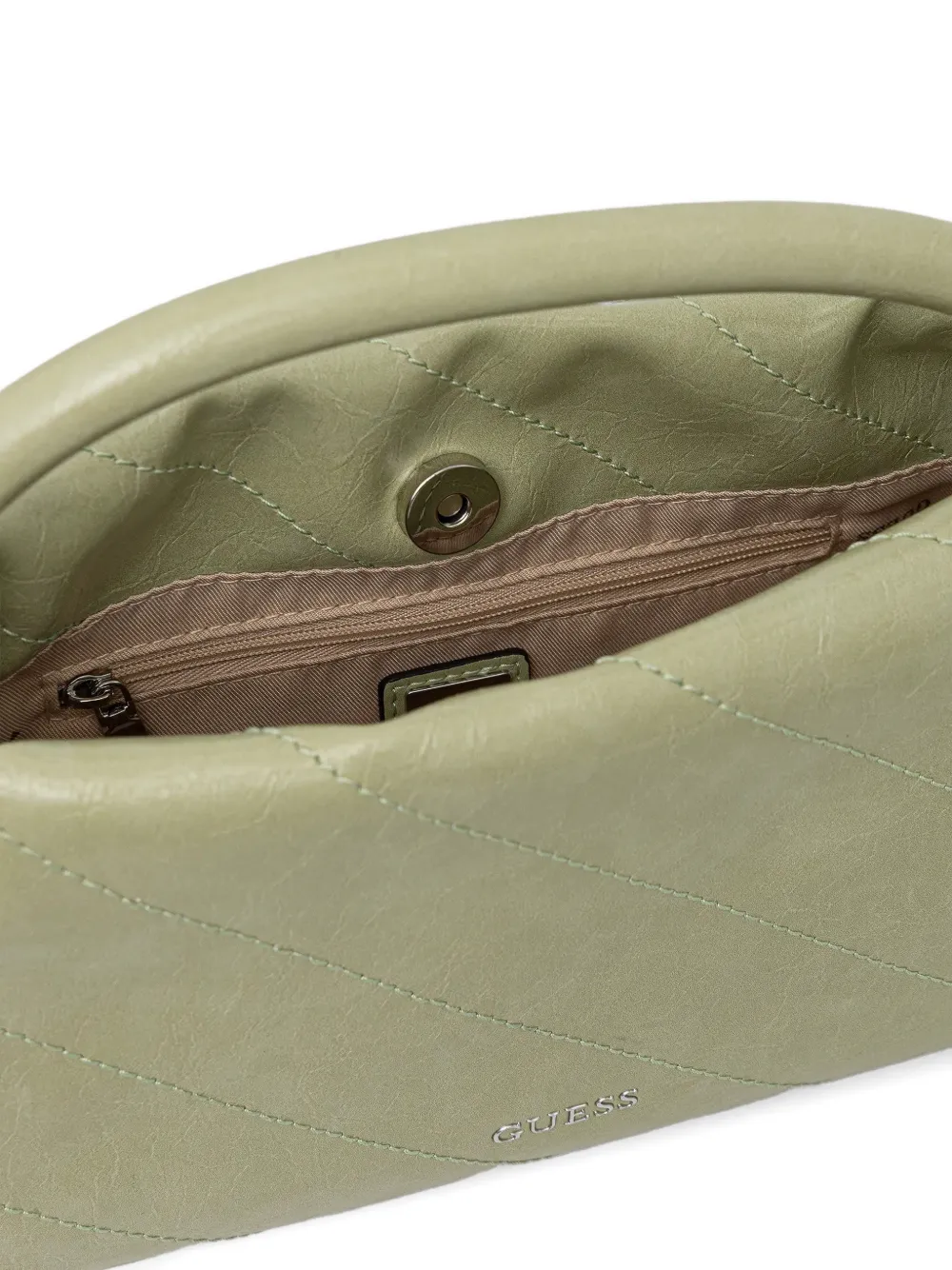 Guess Usa Mini Amys Tote Bag In Green