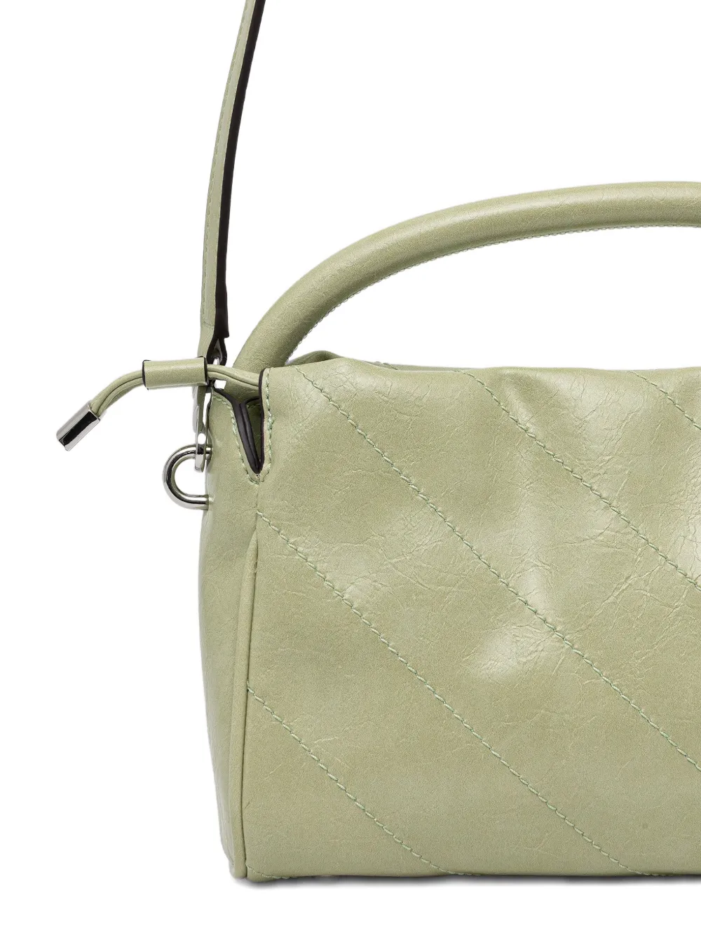 Guess Usa Mini Amys Tote Bag In Green