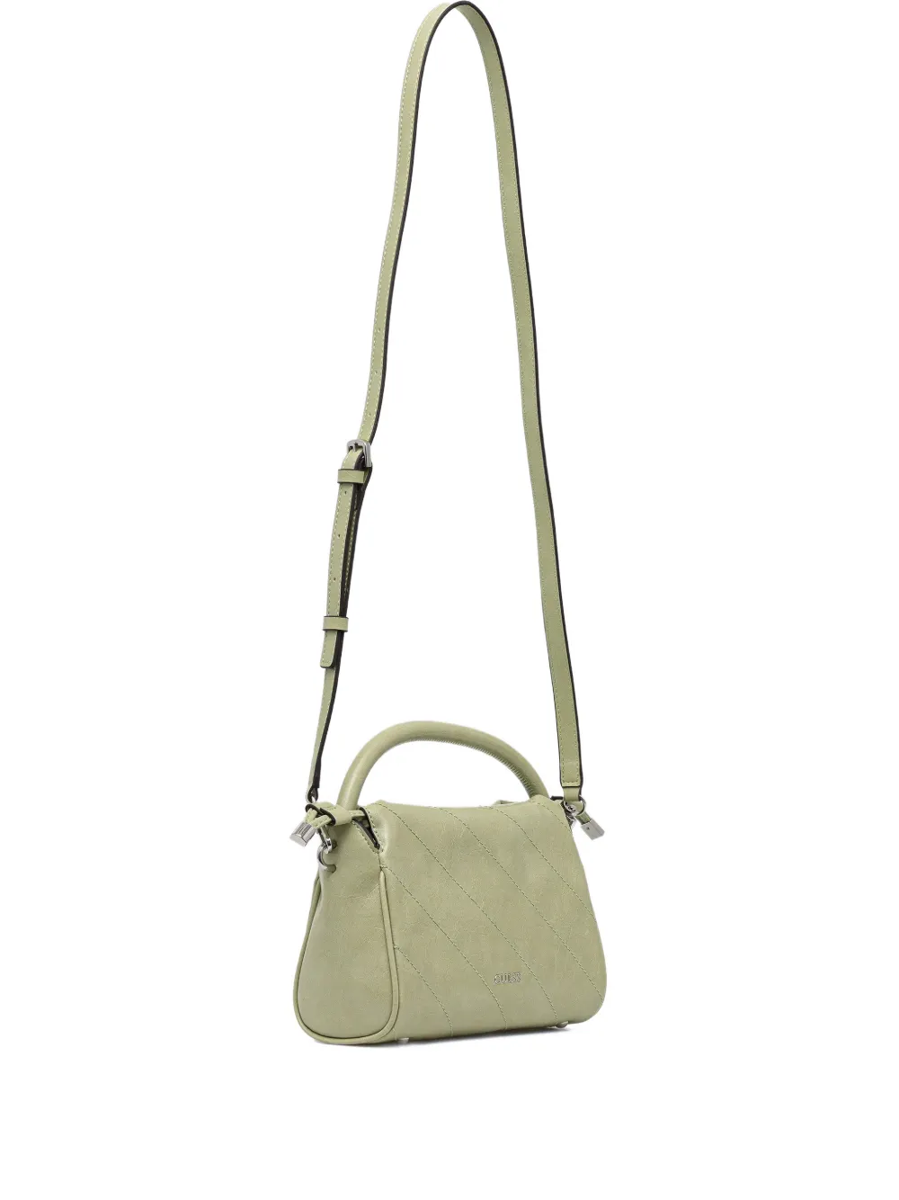 Guess Usa Mini Amys Tote Bag In Green