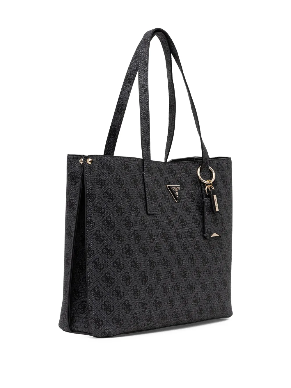 GUESS USA Meridian shopper met monogram - Zwart