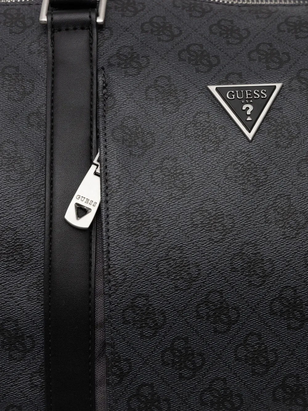 GUESS USA Reistas met monogram-print Zwart