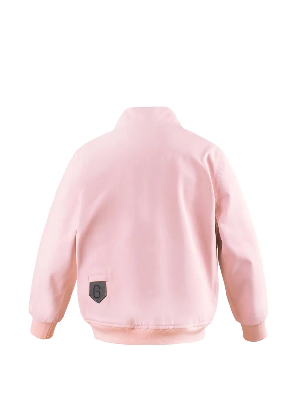  Gosoaky Logo-patch Bomber Jacket - Pink 