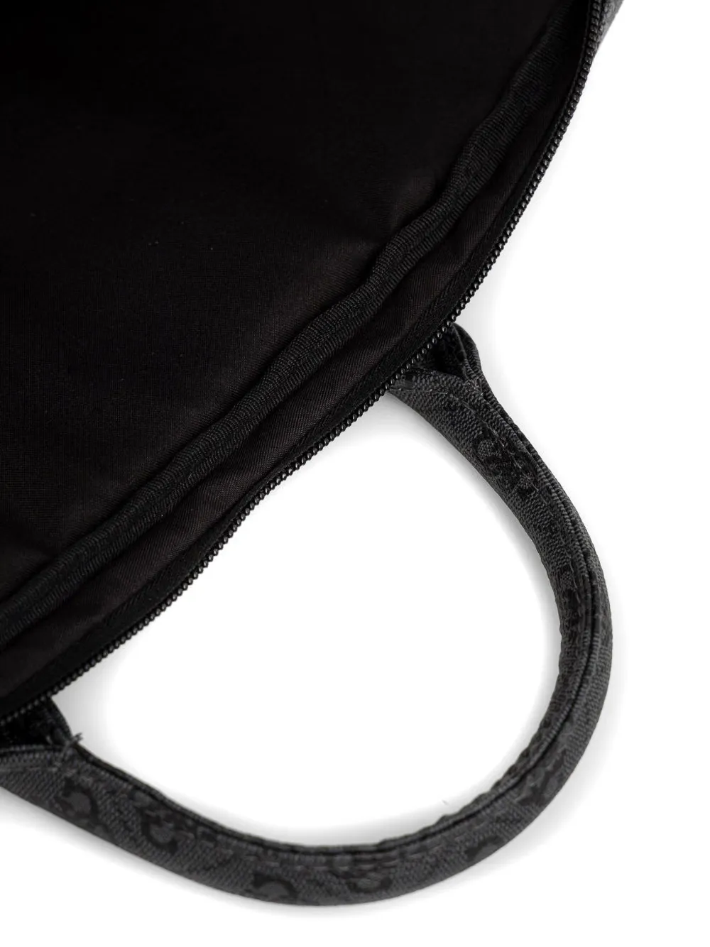 GUESS USA Laptoptas met monogram handgreep Grijs
