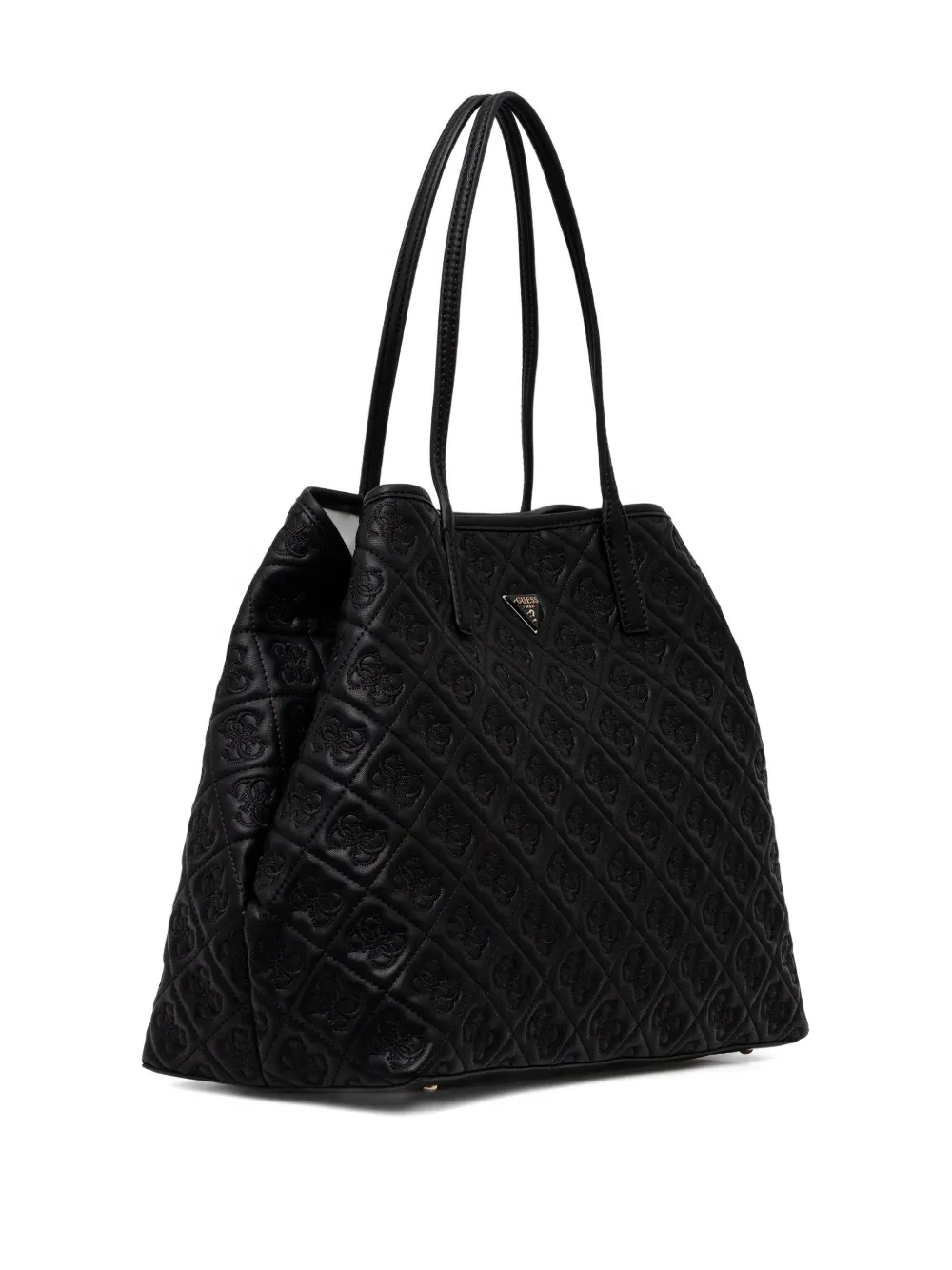 GUESS USA quilted tote bag - Zwart
