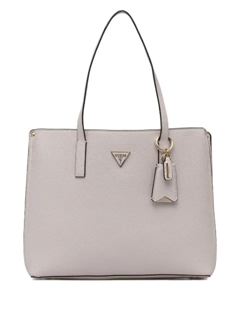 GUESS USA Meridian II triangle-logo tote bag