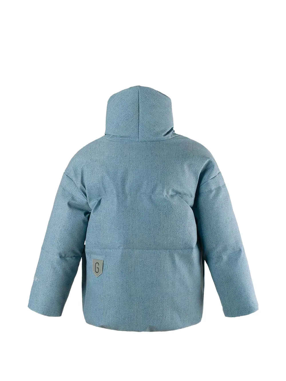  Gosoaky Snow Dog Puffer Jacket - Blue 