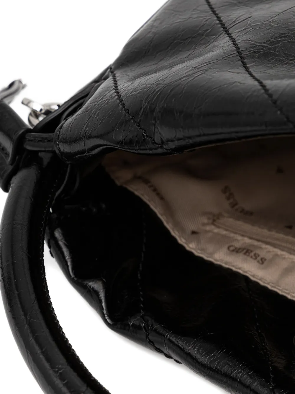 Guess Usa Mini Amys Tote Bag In Black