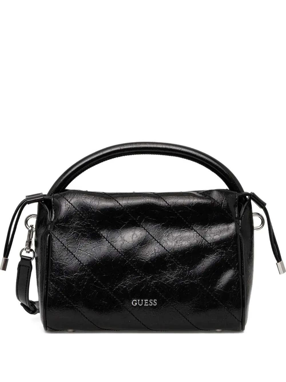 Guess Usa Mini Amys Tote Bag In Black