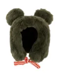 Mini Rodini ear-flap hat - Green