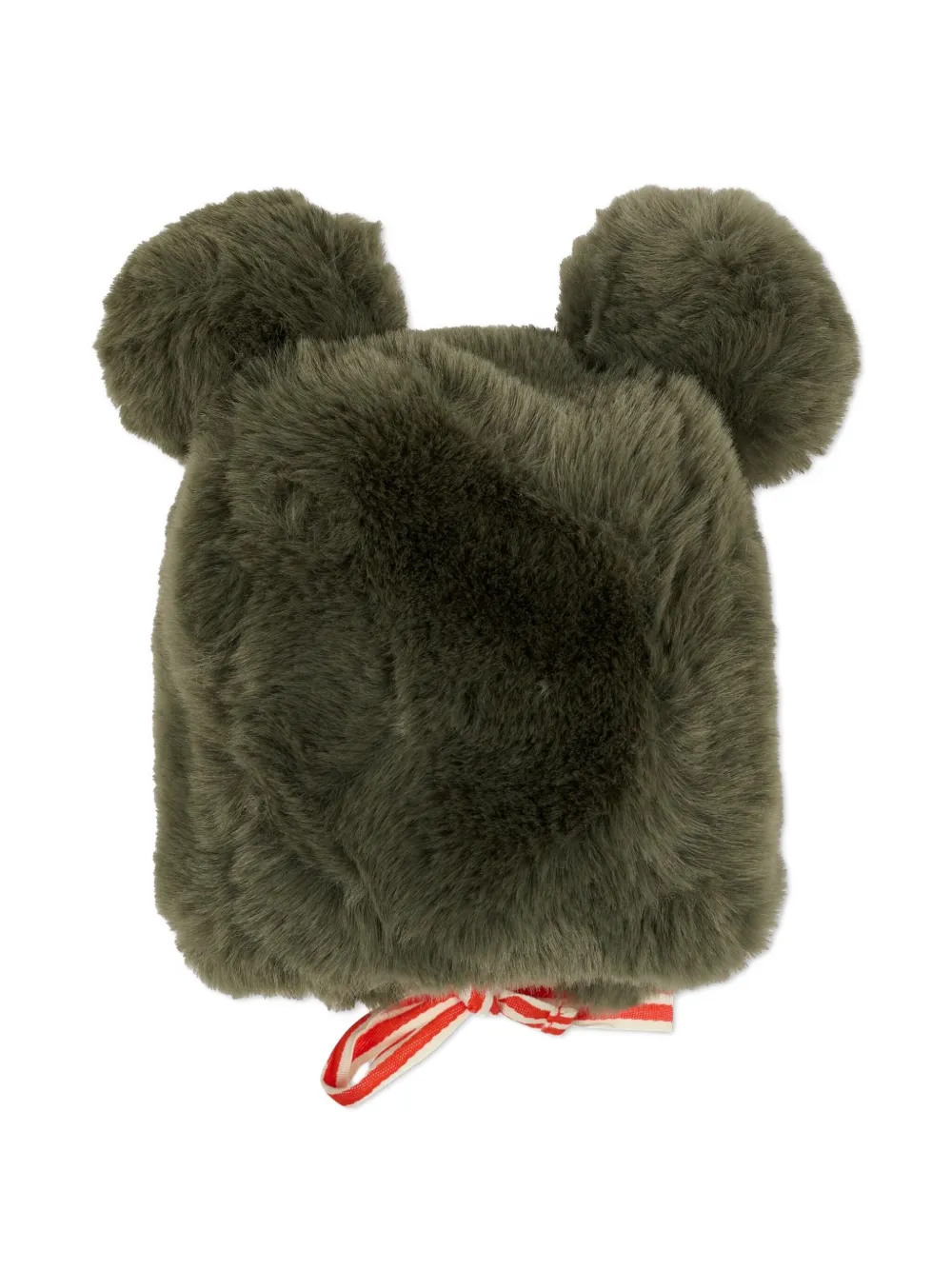 Mini Rodini Ear-flap Hat In Green