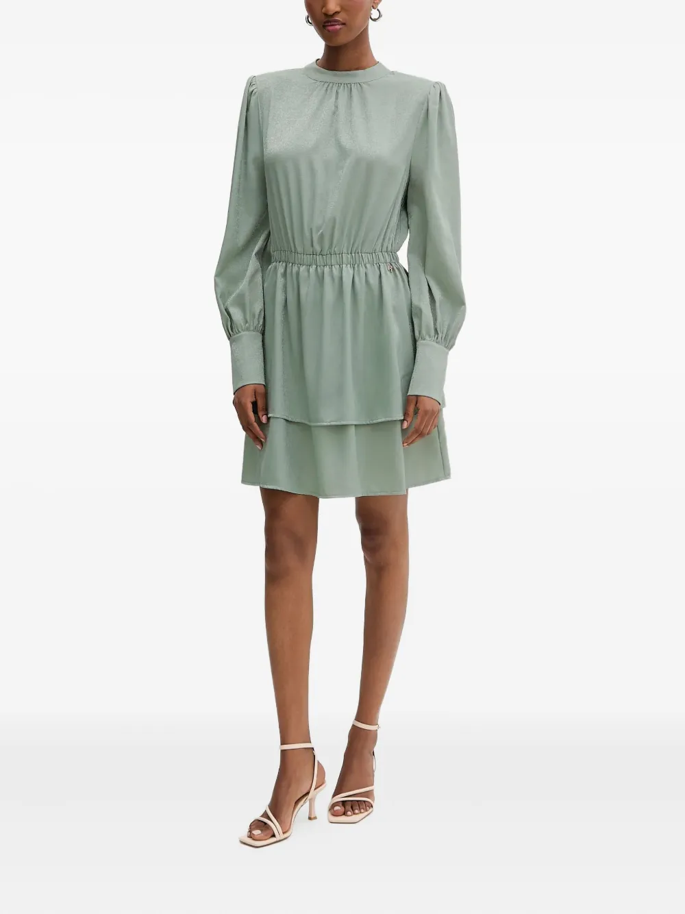 Silvian Heach long-sleeve dress - Groen