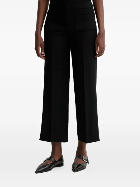 Sessùn pressed-crease trousers
