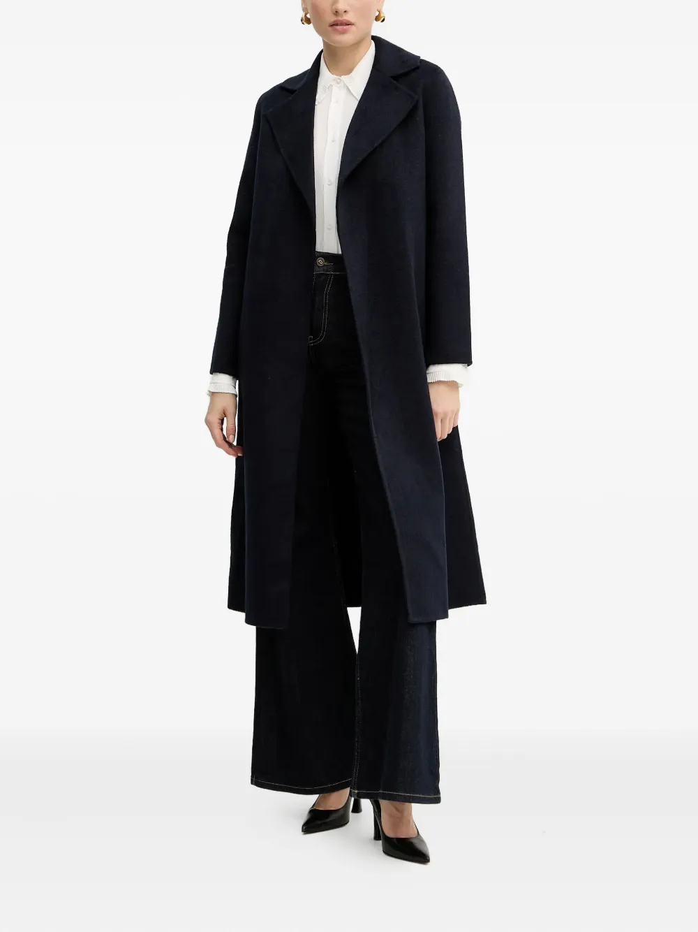 Silvian Heach Jas met ceintuur Blauw