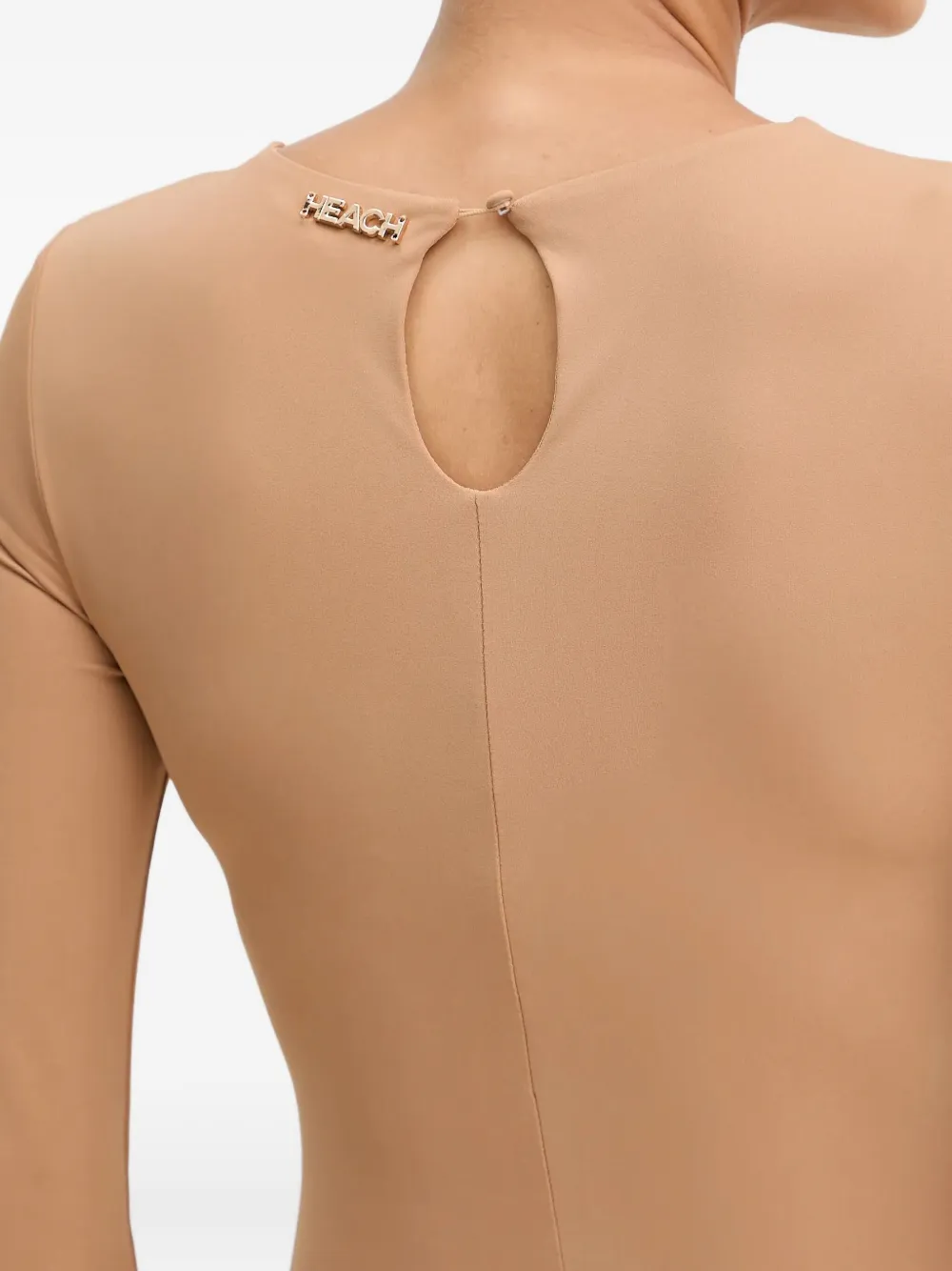 Silvian Heach Mini-jurk met lange mouwen Beige