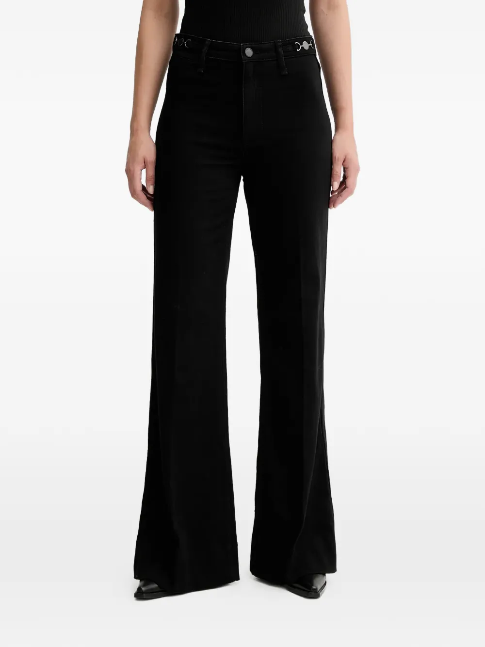 rag & bone chain-detail jeans - Nero