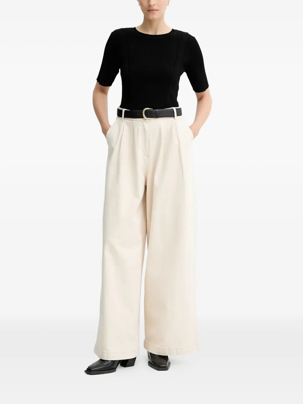  Sessùn Wide Leg Jeans - Neutrals 