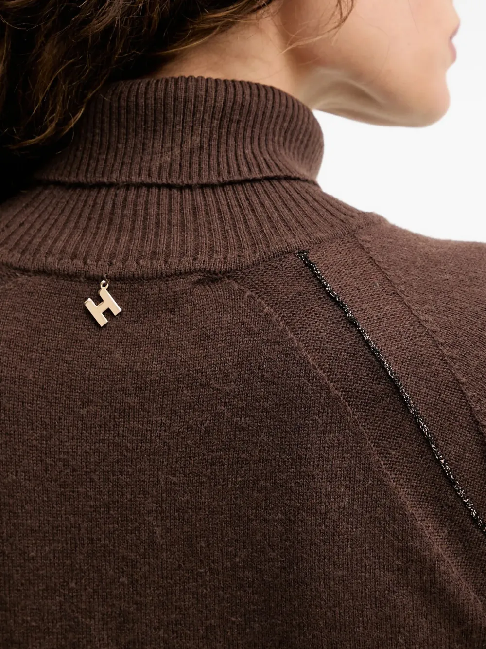 Silvian Heach Verfraaide coltrui Bruin